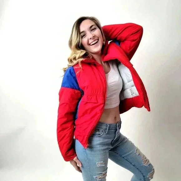 Vintage 90s Roffe Puffer Ski Jacket - M - Picture 6 of 8